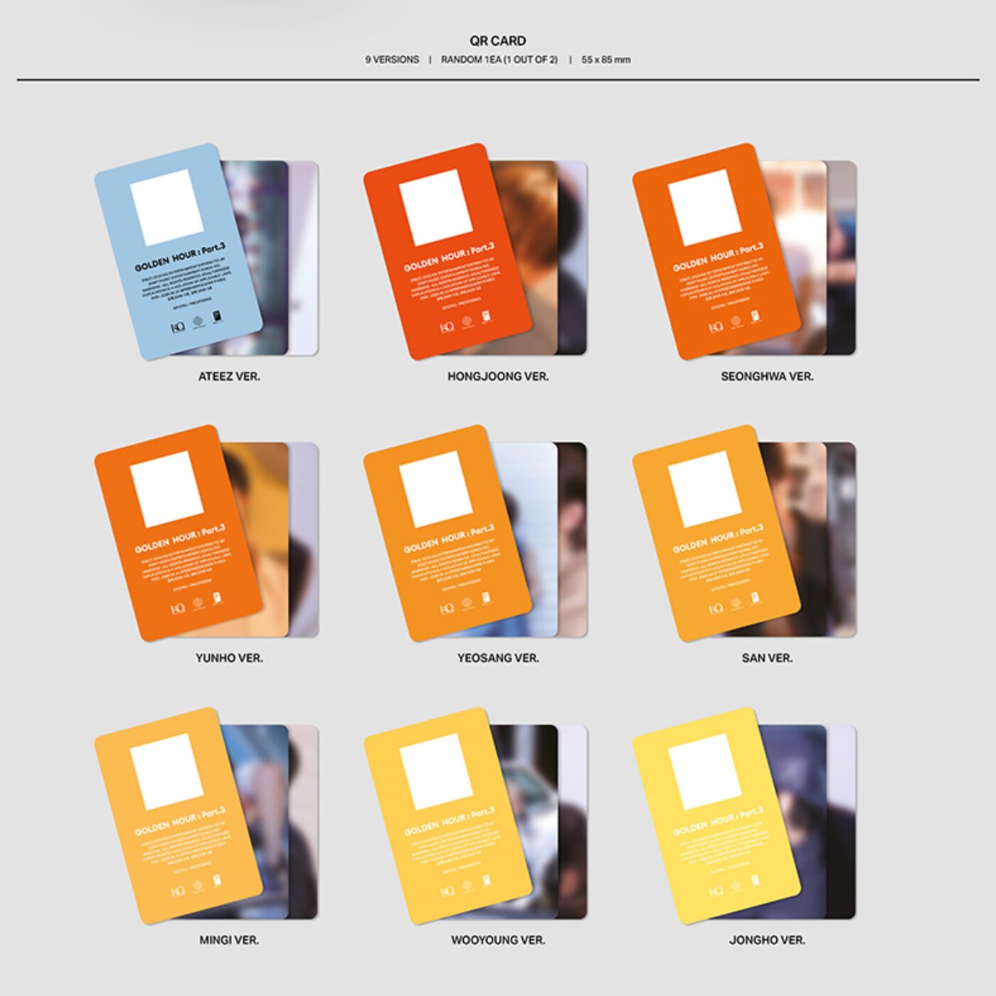 ATEEZ - 12th Mini Album [GOLDEN HOUR : Part.3] (Poca Album